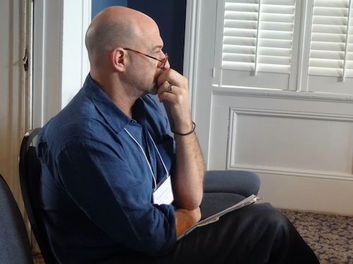 Mark Nieson at the Writing the Mask: Gendered Personas panel