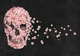 skullmadeofflowers